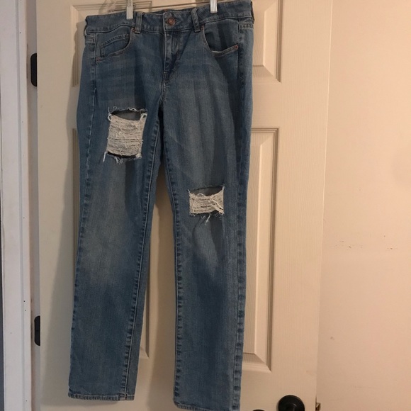 AE Distressed Skinny Stretch size 14R - Picture 1 of 4